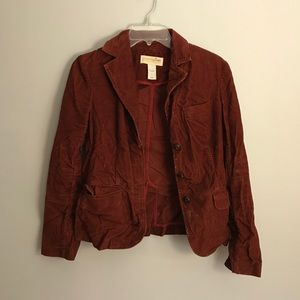 Garnet suede jacket